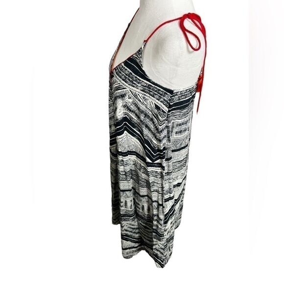 Akemi+Kin Rivera Tassel black and white red
Tie Women's Batik Anthropologie xs - Picture 3 of 14